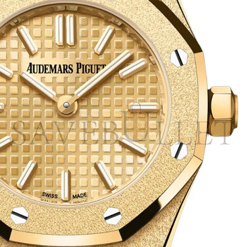 audemars P1g*et royal oak mini frosted 23mm 67630ba.gg.1312ba.01